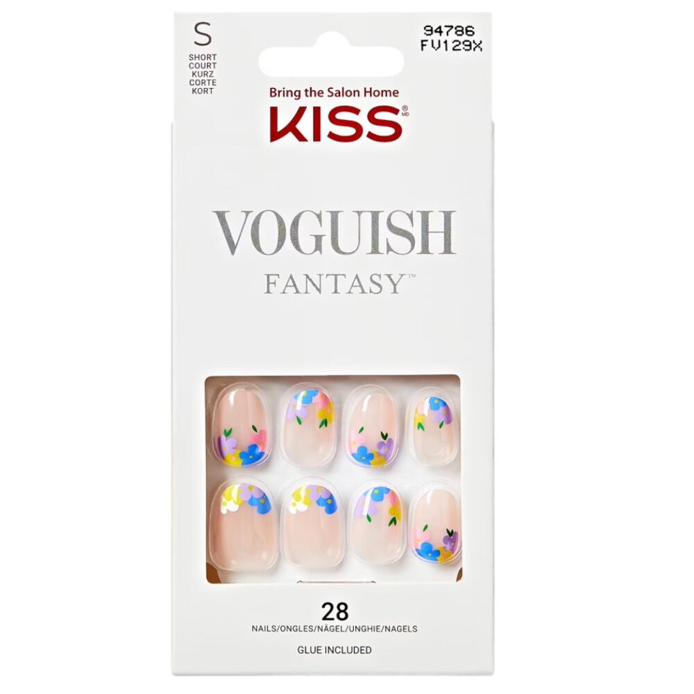 KISS Voguish Fantasy Short Length Nails - Heartening